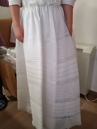 vestido comunion talla 135 (12-14 años