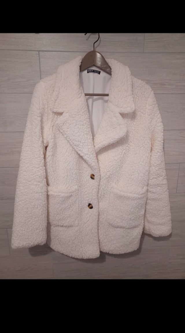 Giacca pellicetta bianca