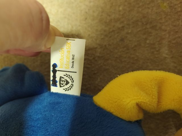 Peluche Búho colegio Sek