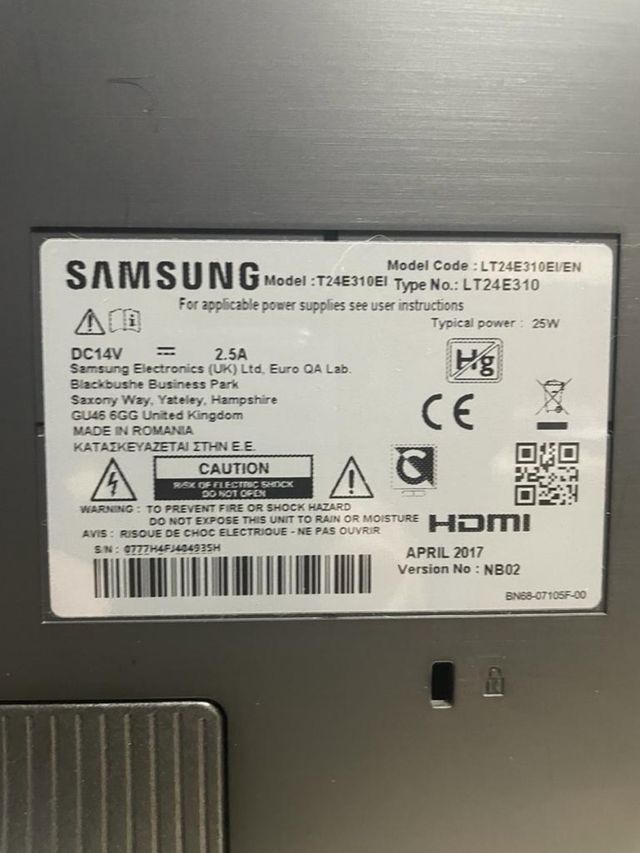 televisore 24”” samsung