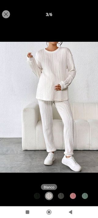 Conjunto premamá talla M ajustable