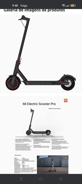 Patineta Xiaomi 