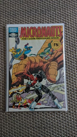 Micronauts 40 Marvel 1982