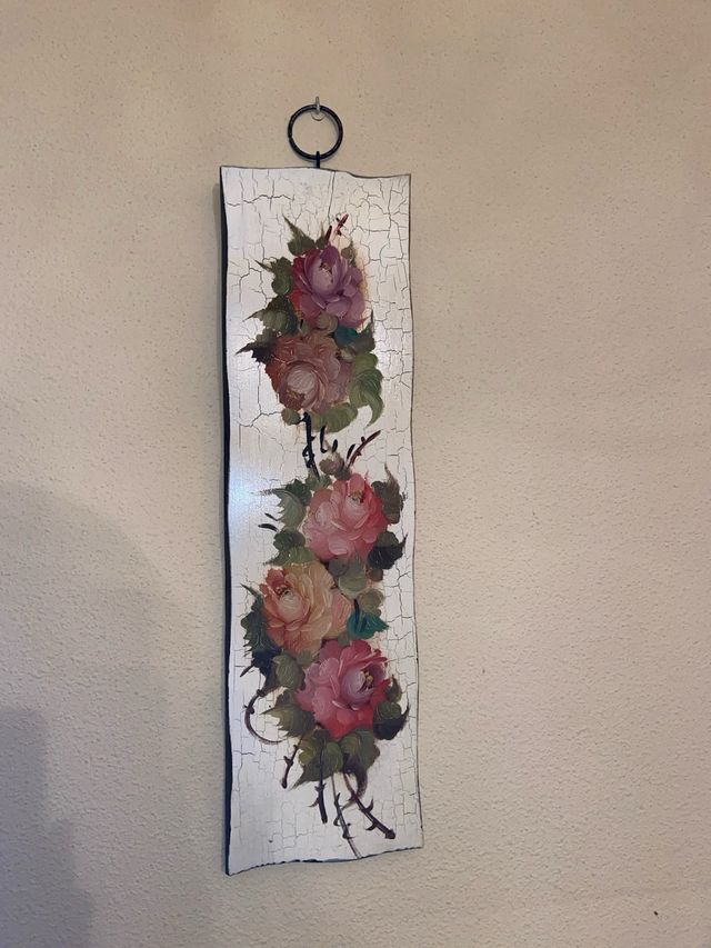 Adorno decorativo de rosas