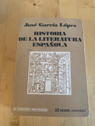Historia de la literatura española
