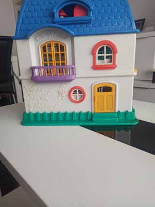Casa muñecas con accesorios