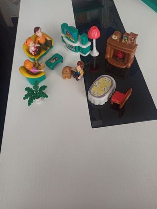 Casa muñecas con accesorios