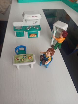 Casa muñecas con accesorios