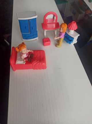 Casa muñecas con accesorios