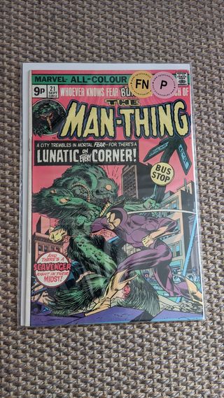 Man Thing 21 Marvel 1975