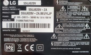Smart Tv Lg 55 pulgadas UHD 4K