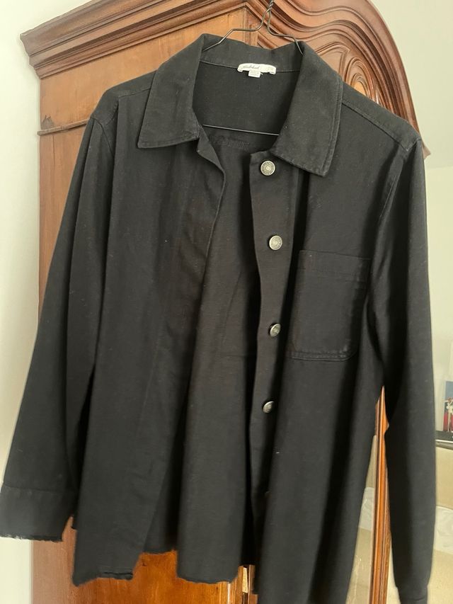 Camisa SUBDUED Vaquera “sobre camisa” negra