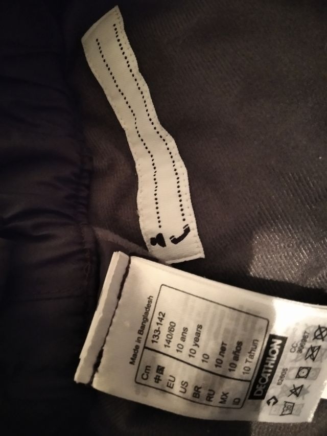 Pantalón nieve niño