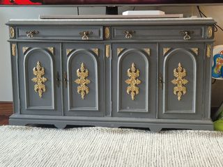 Mueble television - recibidor antiguo restaurado