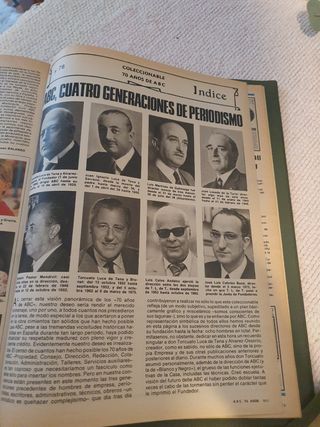 Libros 70 años de España a través de ABC