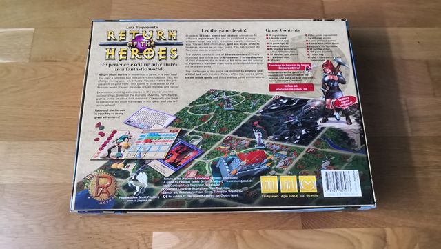 RETURN OF THE HEROES - Juego de Mesa.