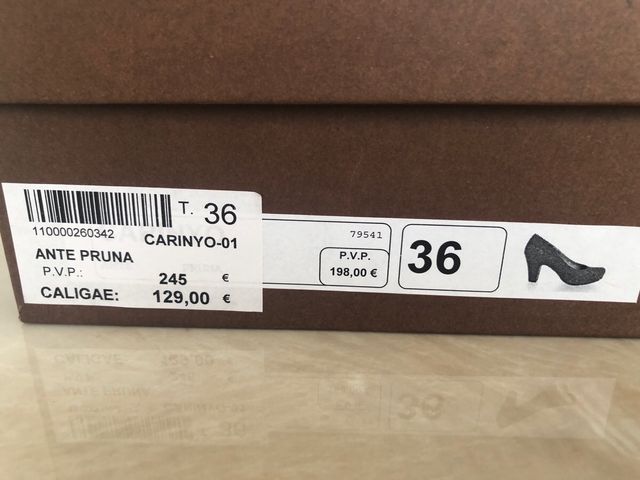 Zapatos piel Chie Mihara 36