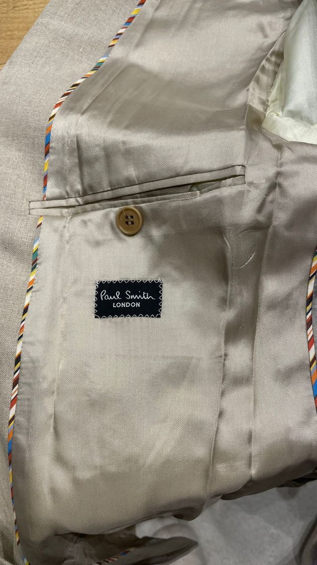 Abito in lino Paul Smith NUOVO 54