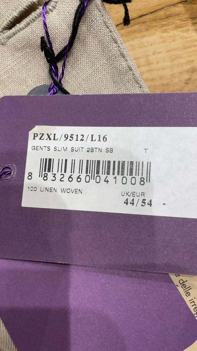 Abito in lino Paul Smith NUOVO 54