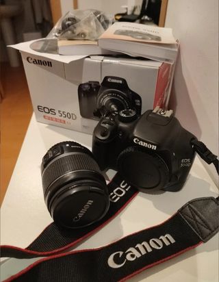 Canon 550d + objeto 18/55