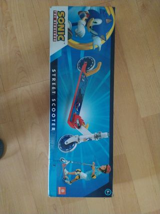 Patinete sonic niño