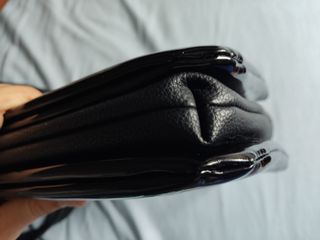 Bandolera charol negro
