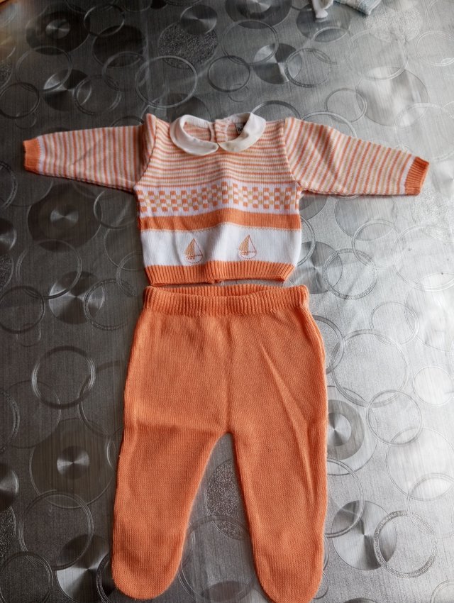 Ilusión conjunto 1 mes naranja