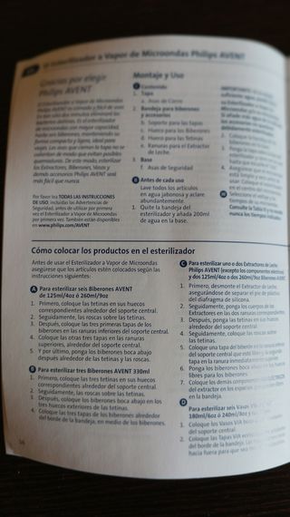 Esterilizador de biberones