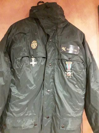 Anorak antiguo motorista tráfico Guardia C. 