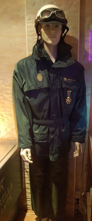 Anorak antiguo motorista tráfico Guardia C. 