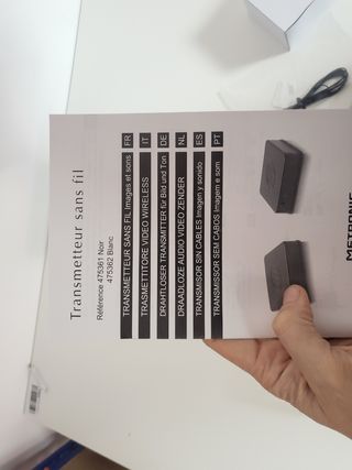 ¡VALE 98€! A ESTRENAR transmisor de vídeo TV