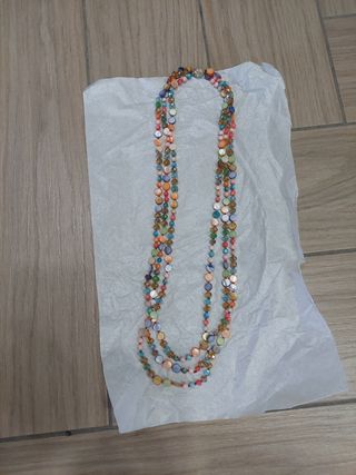 Collana pietre colorate
