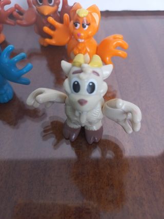 7 Figuras animales de granja kinder sorpresa