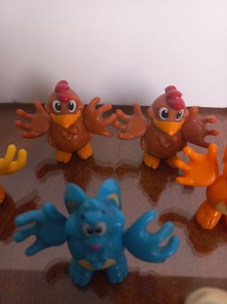 7 Figuras animales de granja kinder sorpresa