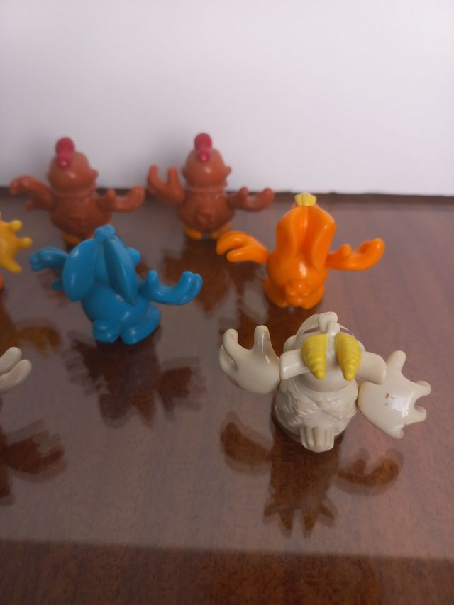 7 Figuras animales de granja kinder sorpresa