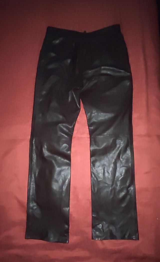 Pantalón piel mujer talla 40