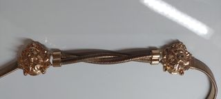 Cinto em metal dourado Zara