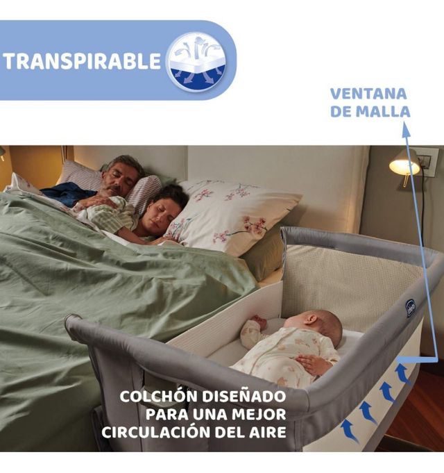 cuna colecho next to me - chicco 