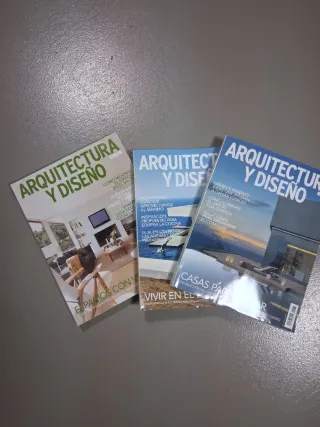 Colección revistas ARQUITECTURA Y DISEÑO