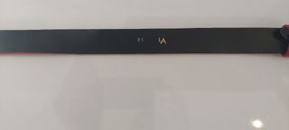 Cinto vermelho em pele Lanidor 85