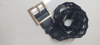 Cinto Roberto Verino azul marinho