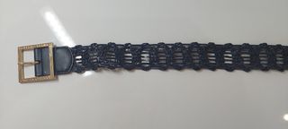 Cinto Roberto Verino azul marinho