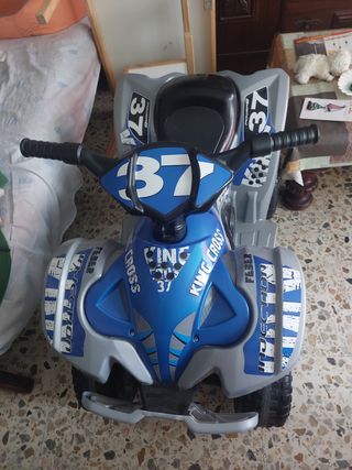 Quad King Cross Blue, moto para niños