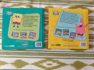 Pack libros Bob Esponja