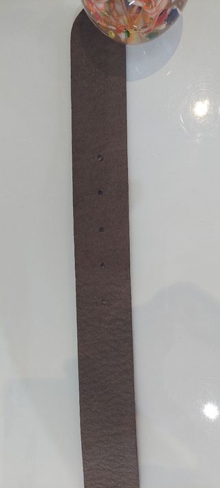 Cinto Promod castanho em pele 80