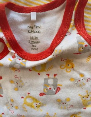 Set di 5 body neonato 3 mesi