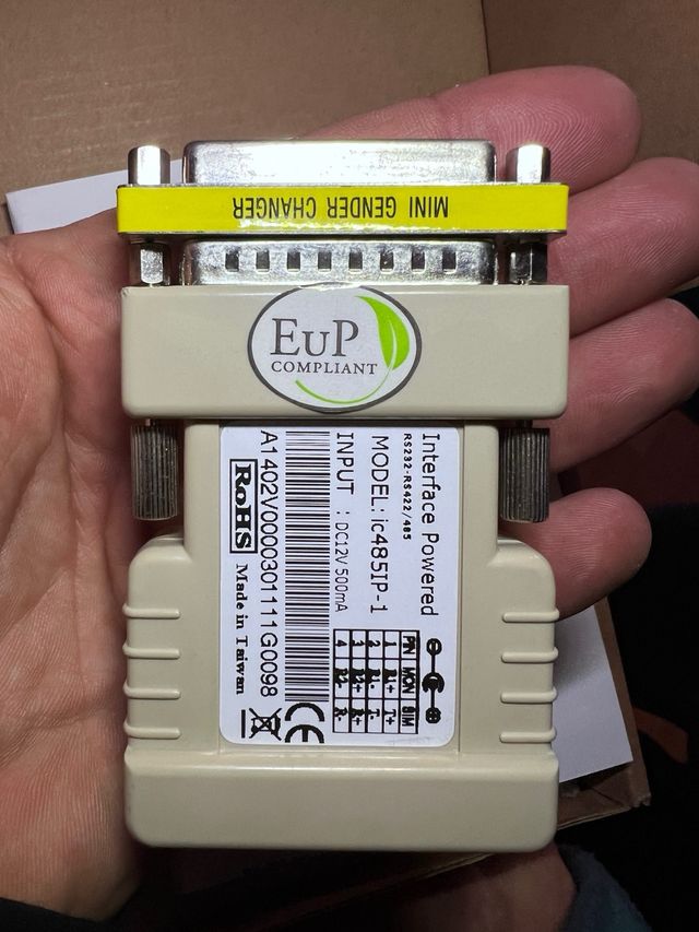 Convertidor Interface Powered RoHS