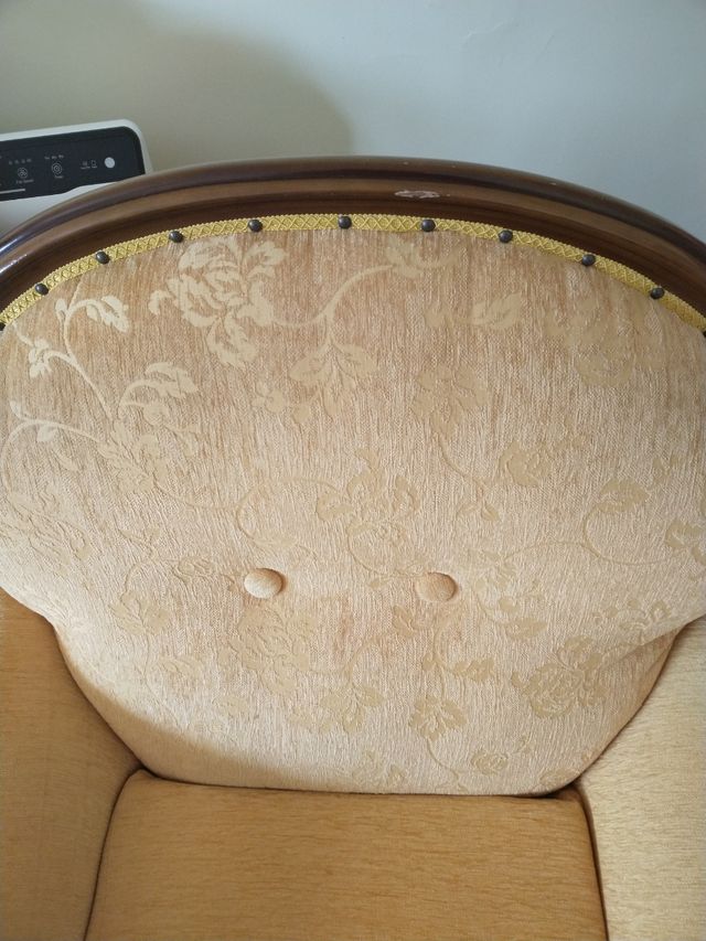 Sillón estilo barroco