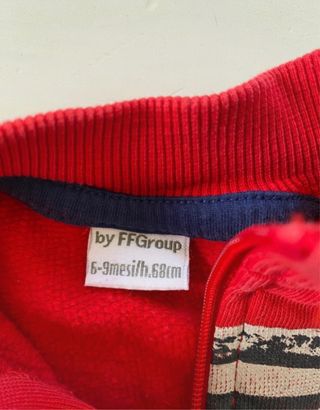 Felpa neonato 6-9 mesi