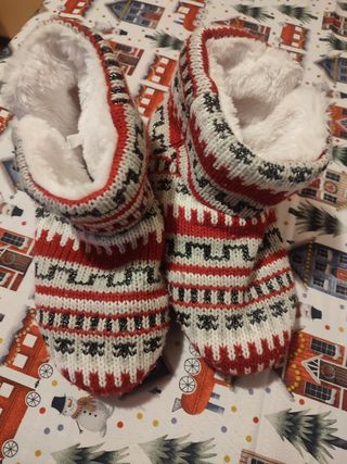 Pantofole a stivaletto 38 39